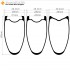 Aro de Carbono Ultraligero 700C 60x28mm Tubeless con Gancho/Sin Gancho / Tubular para Bicicleta de Carretera